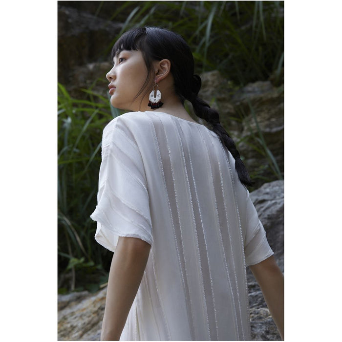 Feather white including sling / S
