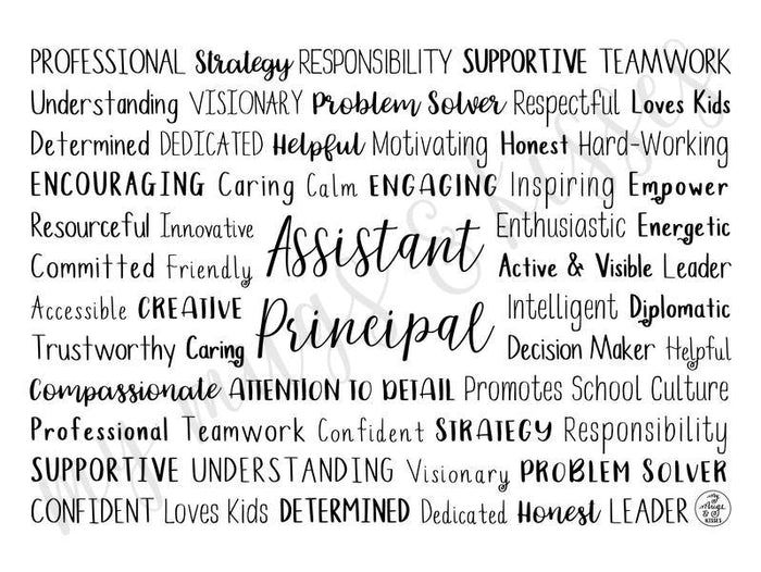 Assistant Principal Tumbler