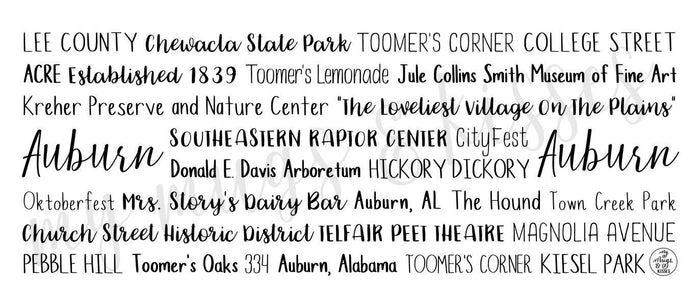 Auburn, AL Mug