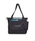 Avenue Business Tote - Black | Custom Branded | Lemon Print