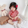 Baby Chinese Jumpsuit Romper | Newborn Traditional Chinese Clothing