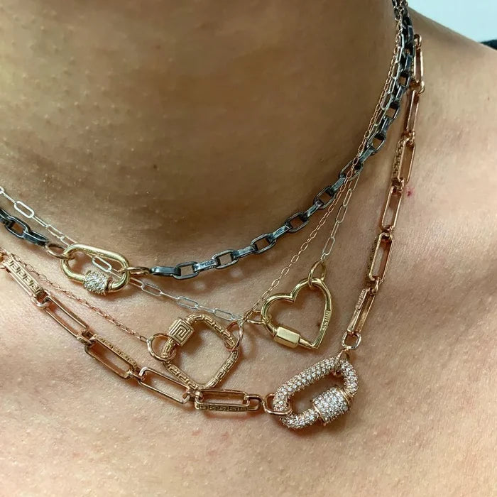 Baby Heartlock - 14k Yellow Gold