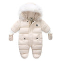 Baby Jumpsuit Jacket With Gloves | Hooded Baby Jumpsuit With Gloves