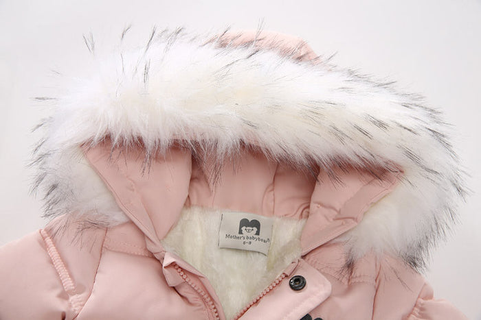 Baby Jumpsuit Jacket With Gloves | Hooded Baby Jumpsuit With Gloves