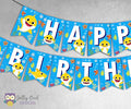 Baby Shark Happy Birthday Banner