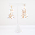 Badminton Earrings