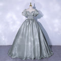 Ball Gown Organza Prom Dress 2025 Corset Back