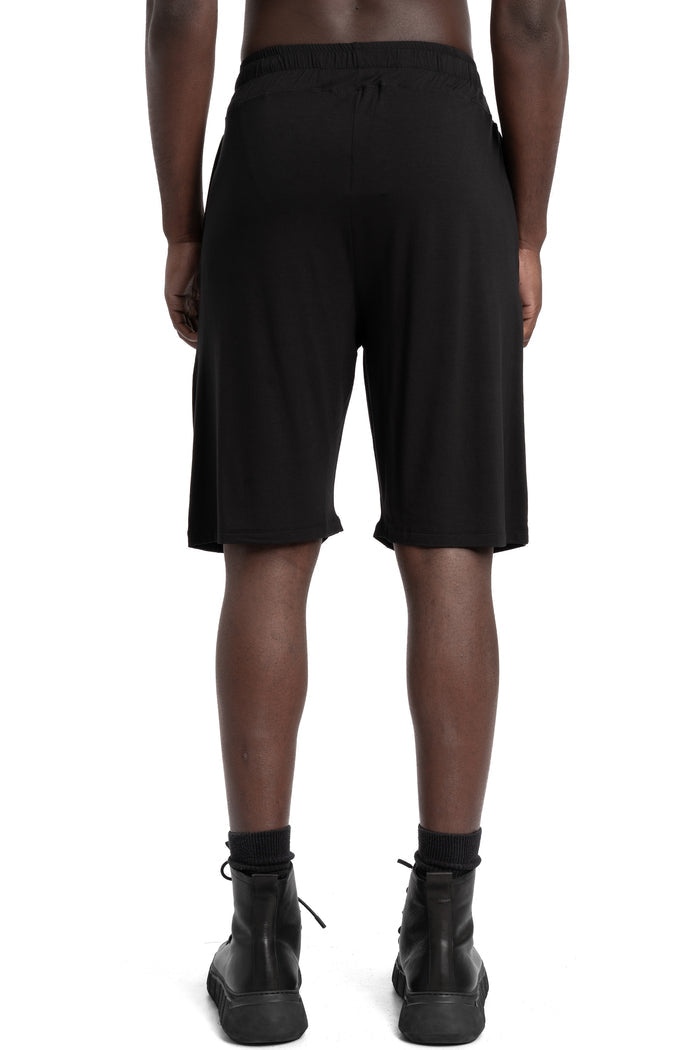 La Haine Inside Us | SS26 - Bamboo jersey shorts, Black M1240