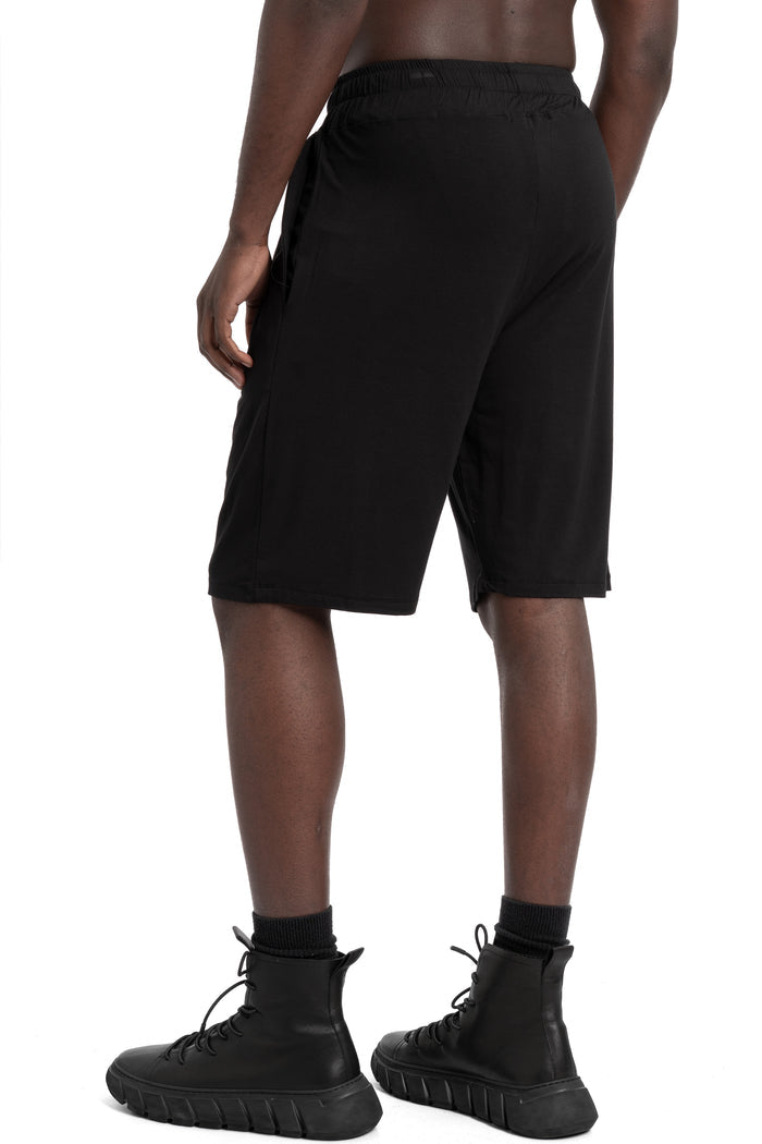 La Haine Inside Us | SS26 - Bamboo jersey shorts, Black M1240