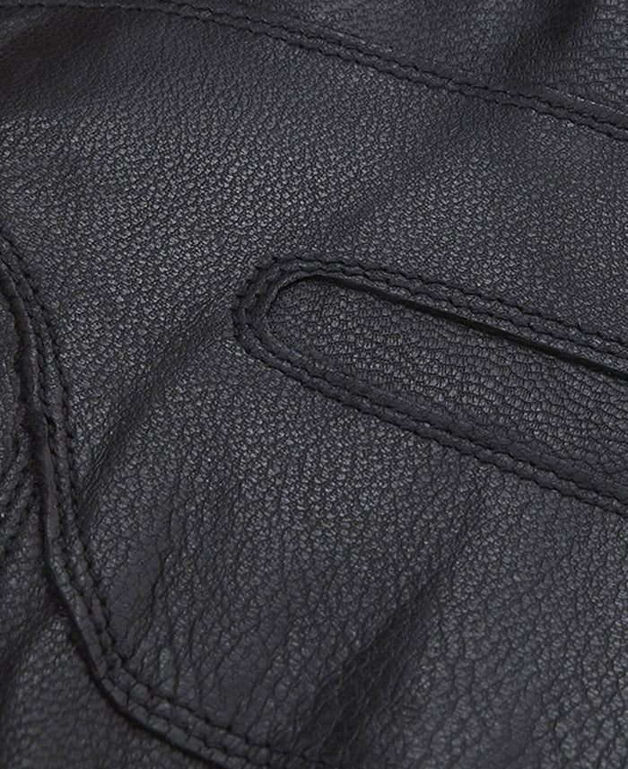 Barbour Men's Burnished Leather Gloves