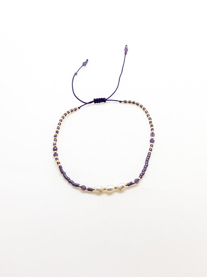 Basilea Bracelet in Purple