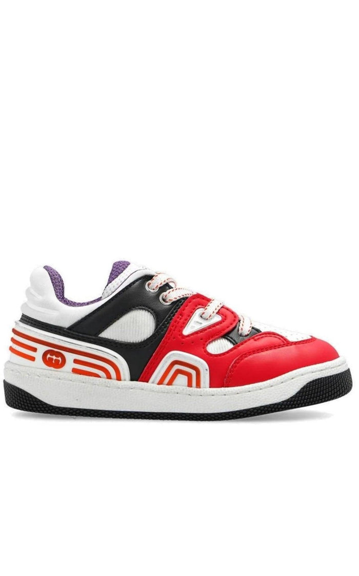 Gucci Basket Lace - up Sneakers - Men's - Runway Catalog