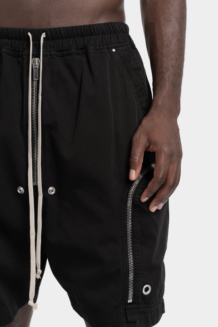 Rick Owens DRKSHDW | AW25 - Bauhaus shorts, Cotton twill DU02E7389 TW 09