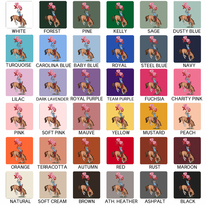 Be My Cowgirl Horse- Bella Canvas T-Shirt