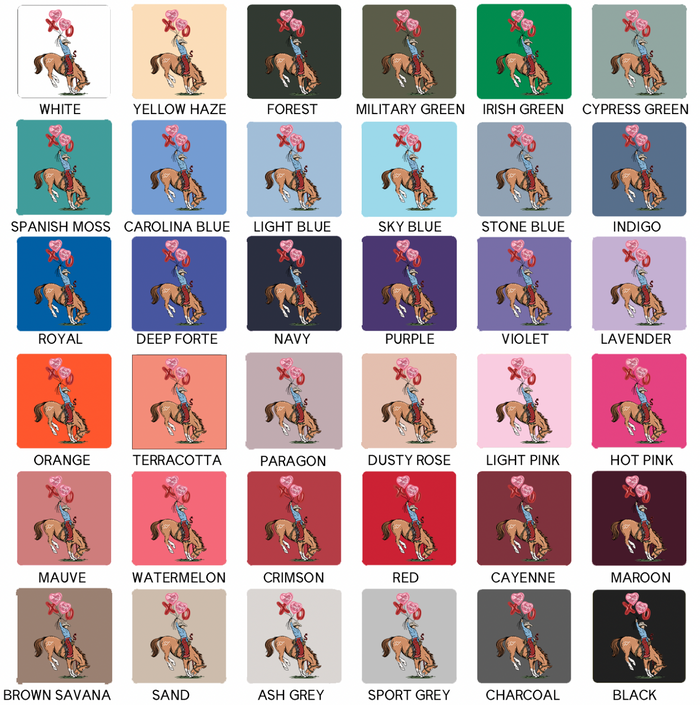 Be My Cowgirl Horse– Crewneck