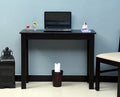 Belem Solid Wood Console Table , Study Laptop Table - Study Table - Furniselan - Walnut-Finish