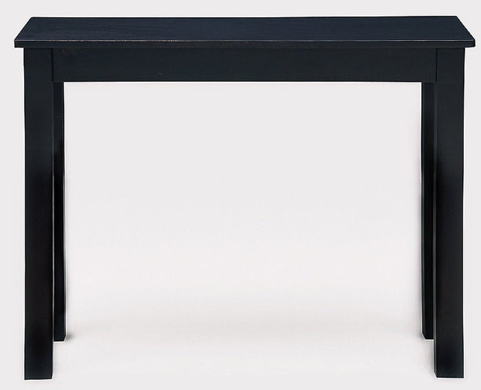 Belem Solid Wood Console Table , Study Laptop Table - Study Table - Furniselan - Walnut-Finish