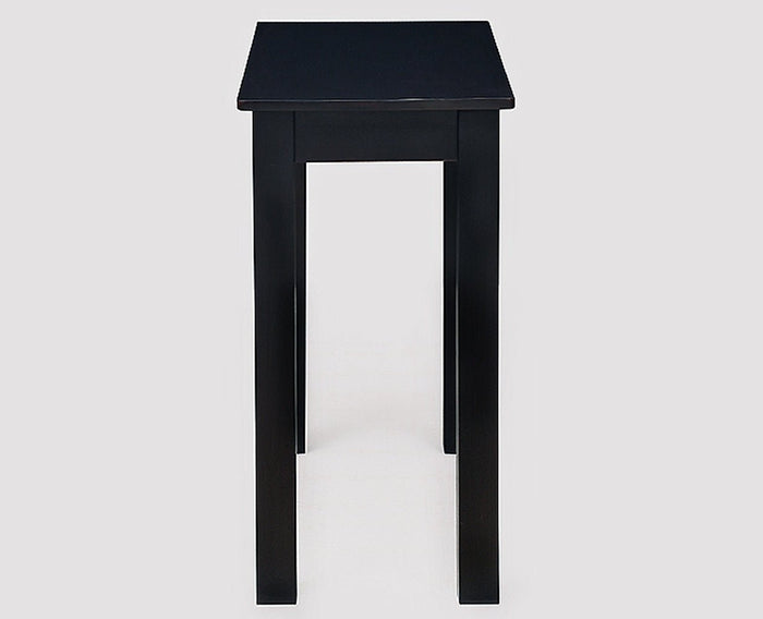 Belem Solid Wood Console Table , Study Laptop Table - Study Table - Furniselan - Walnut-Finish