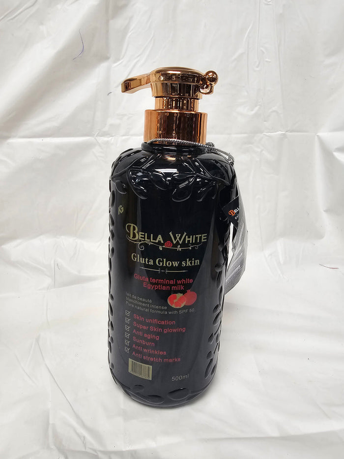 Bella white Gluta Glow Body milk 500ml