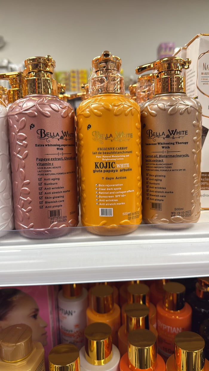 Bella white Gluta Glow Body milk 500ml