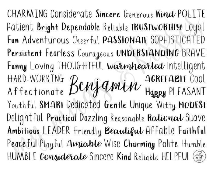 Benjamin Digital Download