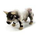 Big Country 14" PBR Bull Plush - Grey