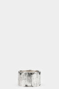 Enri Mars | TANKE Black diamonds large silver ring
