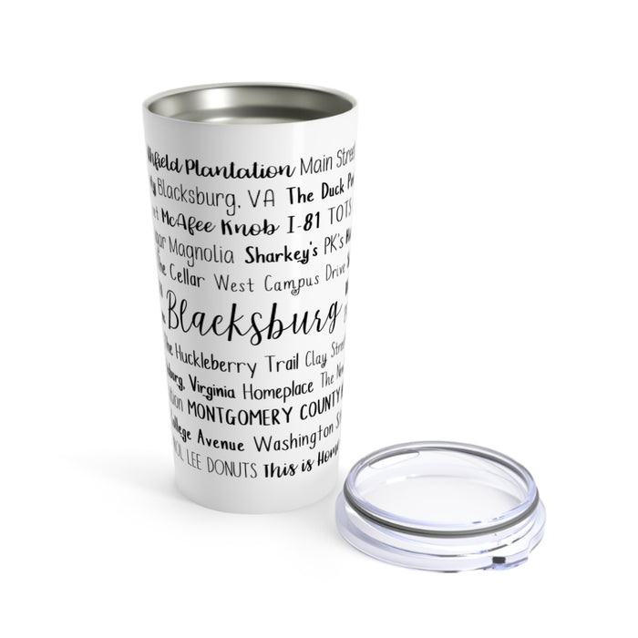 Blacksburg, VA Tumbler