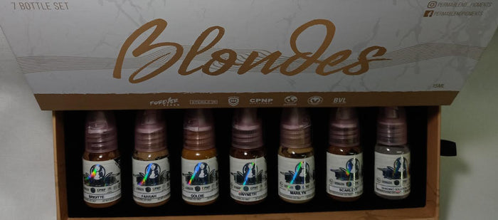 Blonde Eyebrow Set- Perma Blend