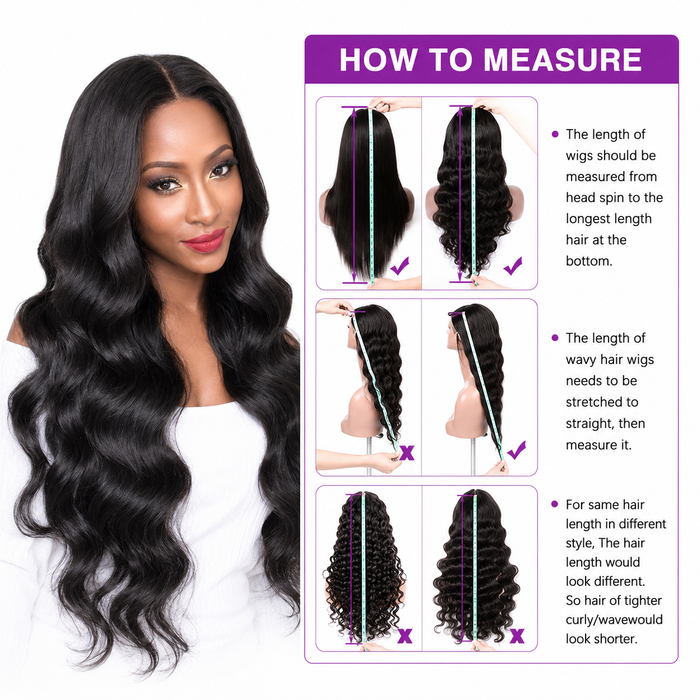 Natural black body wave human hair bundles showing double machine wefts, aligned cuticles, fuller ends, and a natural finish.