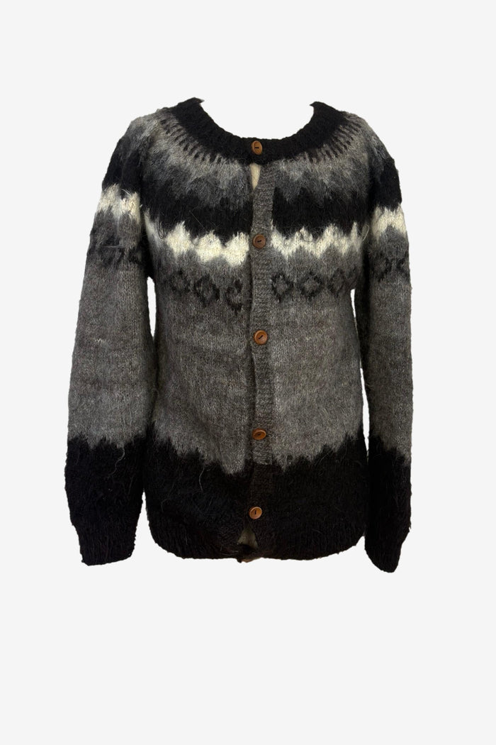 Bolivian Alpaca Nordic Cardigan