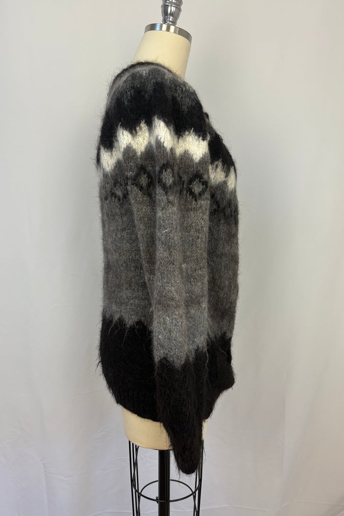 Bolivian Alpaca Nordic Cardigan