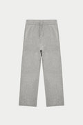 BOUCLE KNIT PANTS - GREY MARL