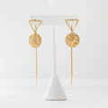 Brass Fusion Earrings