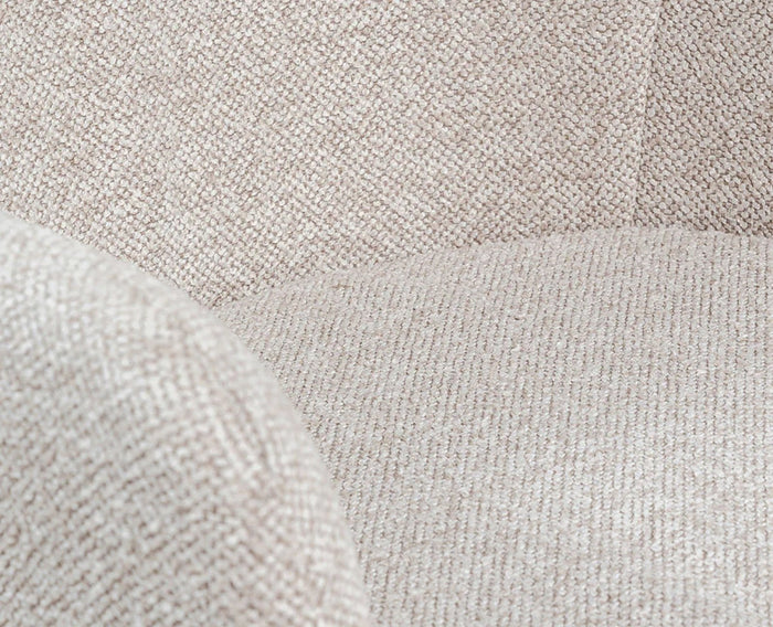 Bravura Rise Dining Chair – Modern Upholstered Dining Chair for Home & Café Textured Beige