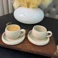 BRICARD PORCELAIN Bricard Bondy Espressoset 4 Delig | 2 Persoons Taupe