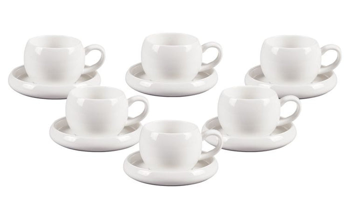 BRICARD PORCELAIN BRICARD BONDY KOFFIESET 4 DELIG | 2 PEROONS