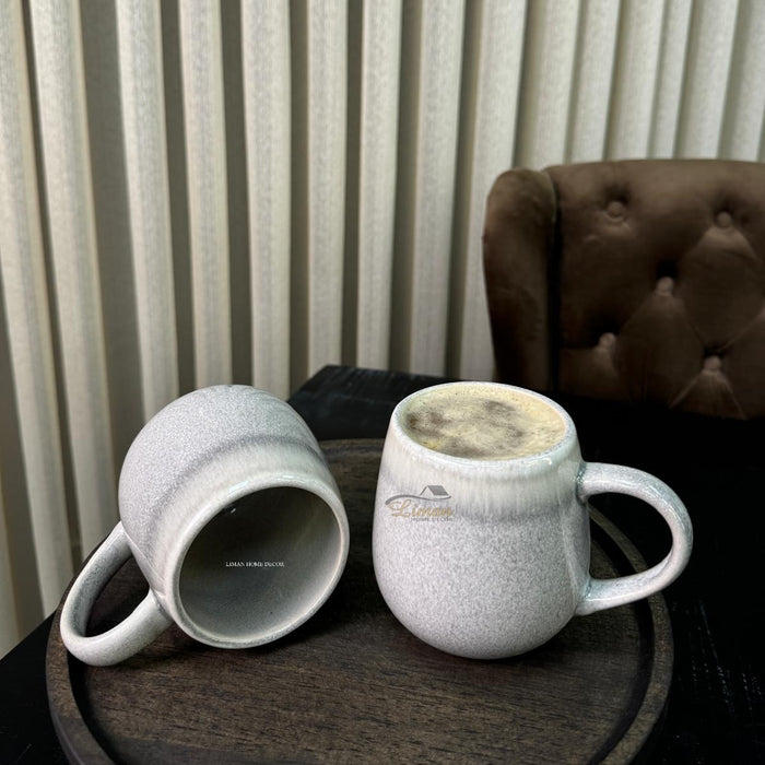 BRICARD PORCELAIN BRICARD EPINE MOKKENSET |  2-DELIG GRIJS