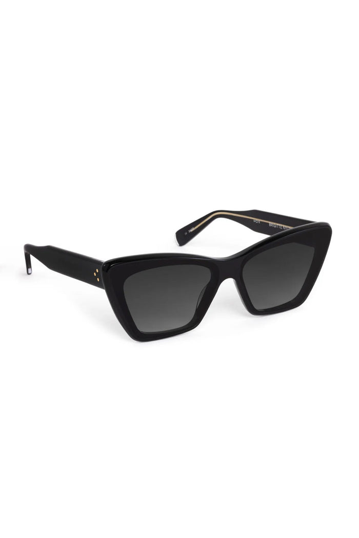 Brigitte Nylon - Black + Black and Crystal