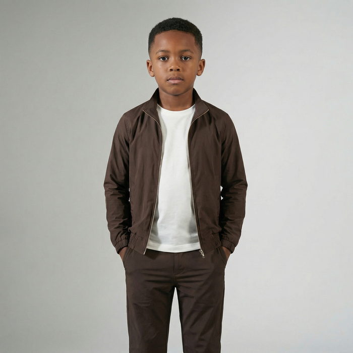 BROWN TECH SUIT KIDS