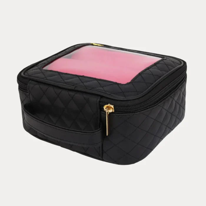 BuDhaGirl black travel case large showing handle