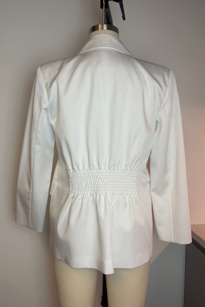 Camilla and Marc Structured White Blazer