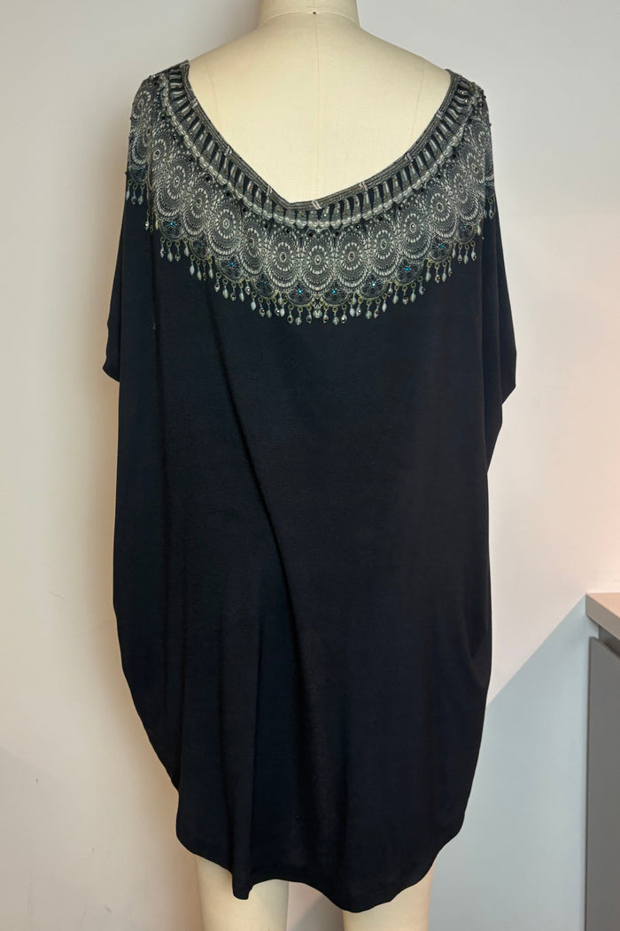 Camilla Order Of Disorder Loose Fit Embellished Shirt