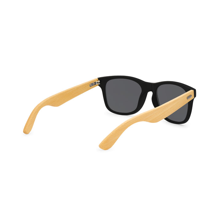 CapeShades Recycled Bamboo Sunglasses Black Frame