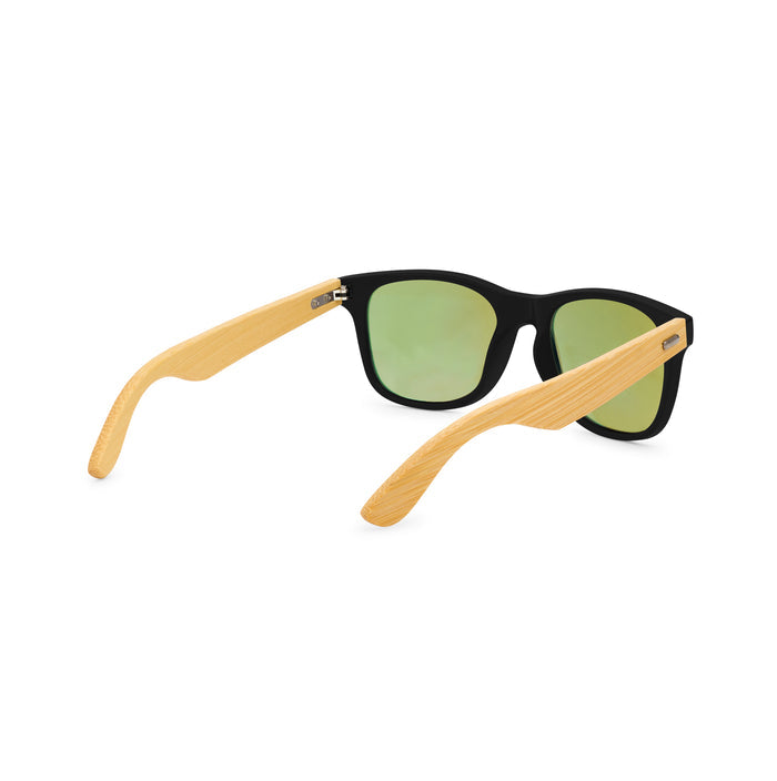 CapeShades Recycled Bamboo Sunglasses Black Frame
