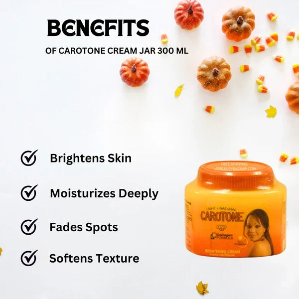 Carotone Cream BIG Jar Moisturizing Skin Cream