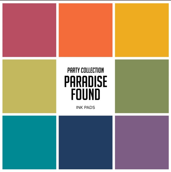 Catherine Pooler - Spa Collection - Paradise Found Ink Pads. This Collection has eight (8) gorgeous soothing ink colors. Select Daydream, Eucalyptus, Green Tea, Juniper Mist, Mandarin Spice, Peppermint Scrub, Royal Treatment, Sauna from the drop down. Each Sold Separately. Available at Embellishaway.ca in Bowmanville Ontario Canada.