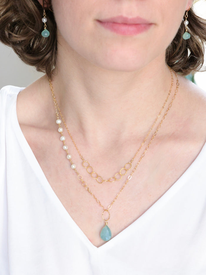 Cecilia nh necklace in gold