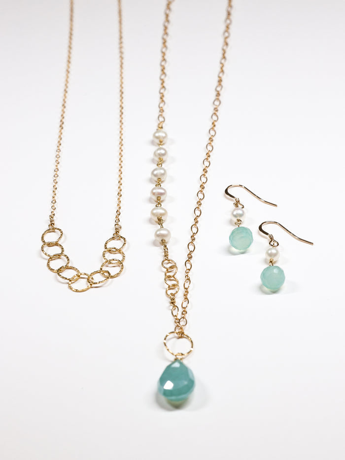 Cecilia nh necklace in gold