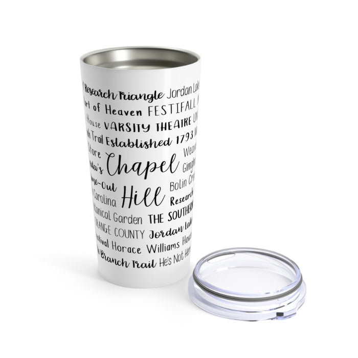 Chapel Hill, NC Tumbler